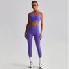 Seamless Backless Yoga Set – 2-Piece Bra & Leggings