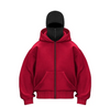 Fleece-lined Double Hood Sweater